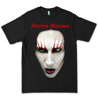Black marilyn manson Premium Tee - artisFamous