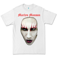 White marilyn manson Premium Tee - artisFamous