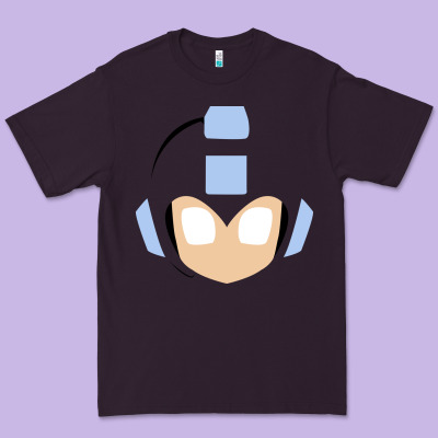 Mega Man Retro Video Game Face Premium Tee Designed By Artisfamous