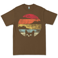 Cacao cat retro vintage style Premium Tee - artisFamous