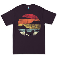 Plum cat retro vintage style Premium Tee - artisFamous