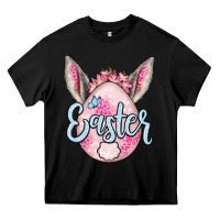 Black Easter egg Heavy Core Tee - OliviaCreatesArt