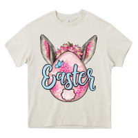 Cream Easter egg Heavy Core Tee - OliviaCreatesArt