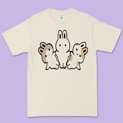 Bunnys Premium Tee Designed By Artisfamous