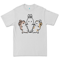 Dove Grey bunnys Premium Tee - artisFamous