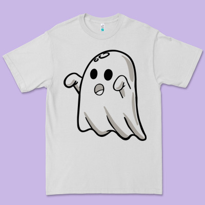 Ghost Premium Tee Designed By Artisfamous