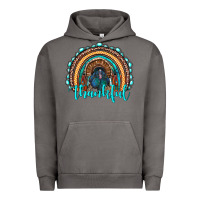 Pigment Tornado western thanksgiving rainbow with turkey Urban Hoodie - RanaPortraitStore