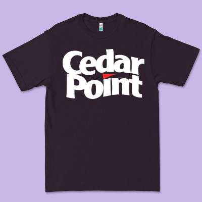 Cedar Point Premium Tee Designed By Artisfamous