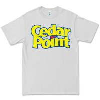 Dove Grey cedar point Premium Tee - artisFamous