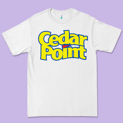 Cedar Point Premium Tee Designed By Artisfamous