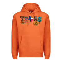 Carrot texas with arrow and sunflowers Premium Hoodie - Artiststas