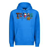 True Royal texas with arrow and sunflowers Premium Hoodie - Artiststas