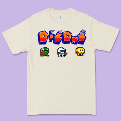 Dig Dug Premium Tee Designed By Artisfamous