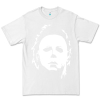 White halloween horror myers Premium Tee - artisFamous