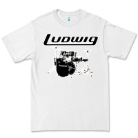White ludwig drum Premium Tee - artisFamous