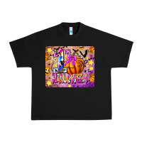 Black 1st Halloween Urban Heavy Tee - CowhideDigitalArt