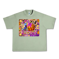 Oil Green 1st Halloween Urban Heavy Tee - CowhideDigitalArt