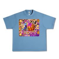 Pebble Blue 1st Halloween Urban Heavy Tee - CowhideDigitalArt