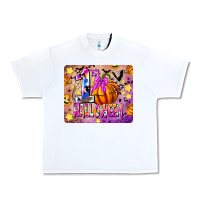 White 1st Halloween Urban Heavy Tee - CowhideDigitalArt