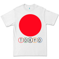 White Japan Flag Olympics Premium Tee - artisFamous