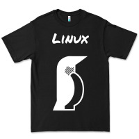 Black linux Premium Tee - artisFamous