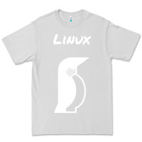 Dove Grey linux Premium Tee - artisFamous