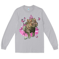 Moon Dust Baby Hippo With Tutu Long Sleeve Tee - LillyAllenDesigns