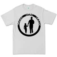 Dove Grey good dad gang Premium Tee - artisFamous