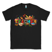 Black Cinco de mayo Teacher Classic Tee - FaDigitalArtStudio