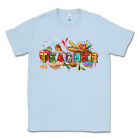 Dusty Blue Cinco de mayo Teacher Classic Tee - FaDigitalArtStudio