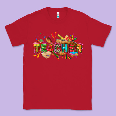 Cinco De Mayo Teacher Classic Tee Designed By Fadigitalartstudio