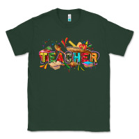 Sports Green Cinco de mayo Teacher Classic Tee - FaDigitalArtStudio