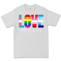 Dove Grey lgbt pride rainbow love lgbtq pride Premium Tee - artisFamous