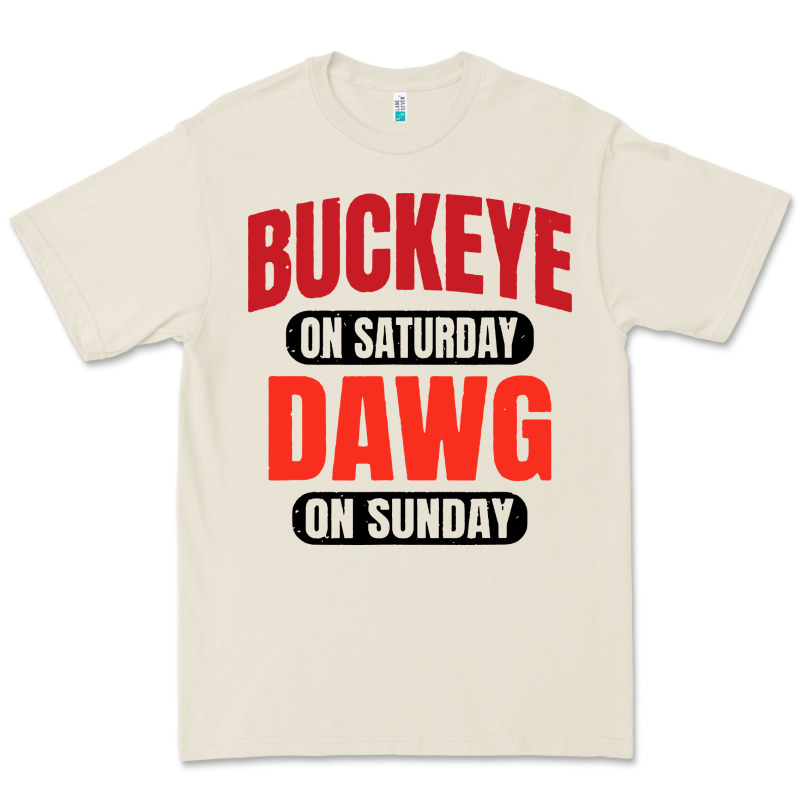 Buckeye On Saturday Premium Tee by artisFamous | Teevron