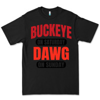 Black buckeye on saturday Premium Tee - artisFamous