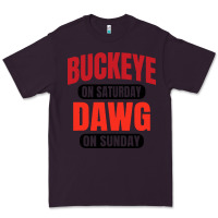 Plum buckeye on saturday Premium Tee - artisFamous