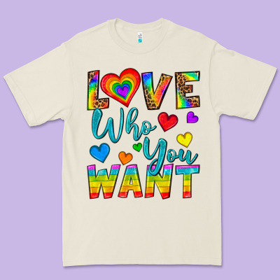 Western Love Who You Want Premium Tee Designed By Bundleandbundleshop