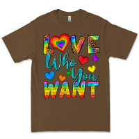 Cacao Western Love Who You Want Premium Tee - BundleAndBundleShop