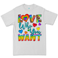Dove Grey Western Love Who You Want Premium Tee - BundleAndBundleShop