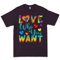 Plum Western Love Who You Want Premium Tee - BundleAndBundleShop