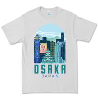 Dove Grey Osaka Japan Premium Tee - artisFamous