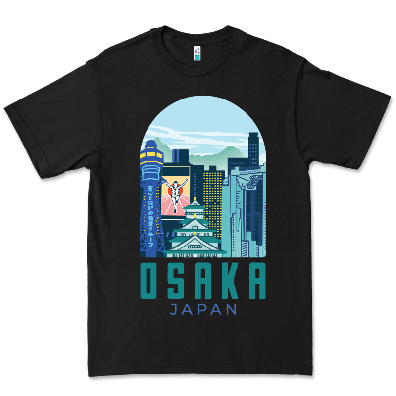 Osaka Japan Premium Tee by artisFamous | Teevron