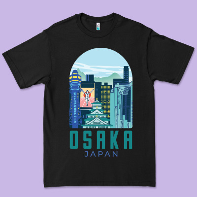 Osaka Japan Premium Tee Designed By Artisfamous