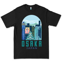 Black Osaka Japan Premium Tee - artisFamous