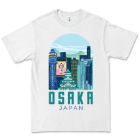 White Osaka Japan Premium Tee - artisFamous