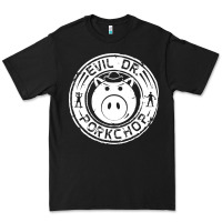 Black evil dr porkchop Premium Tee - artisFamous