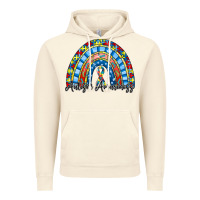 Vintage Artic autism awareness rainbow Vintage Hoodie - RacoonDesign