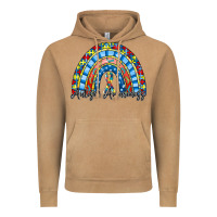 Vintage Camel autism awareness rainbow Vintage Hoodie - RacoonDesign
