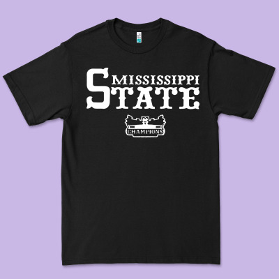 Mississippi State Champs Premium Tee Designed By Artisfamous