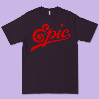 Epic Records Premium Tee Designed By Artisfamous